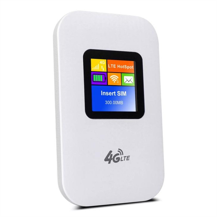 Router 4G LTE z ekranem LCD